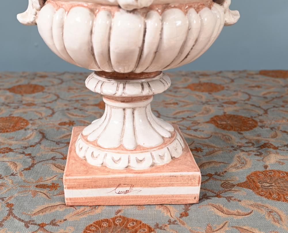 Grand Tour Italian Planter Urn Terracotta Jardiniere photo Garden Decor