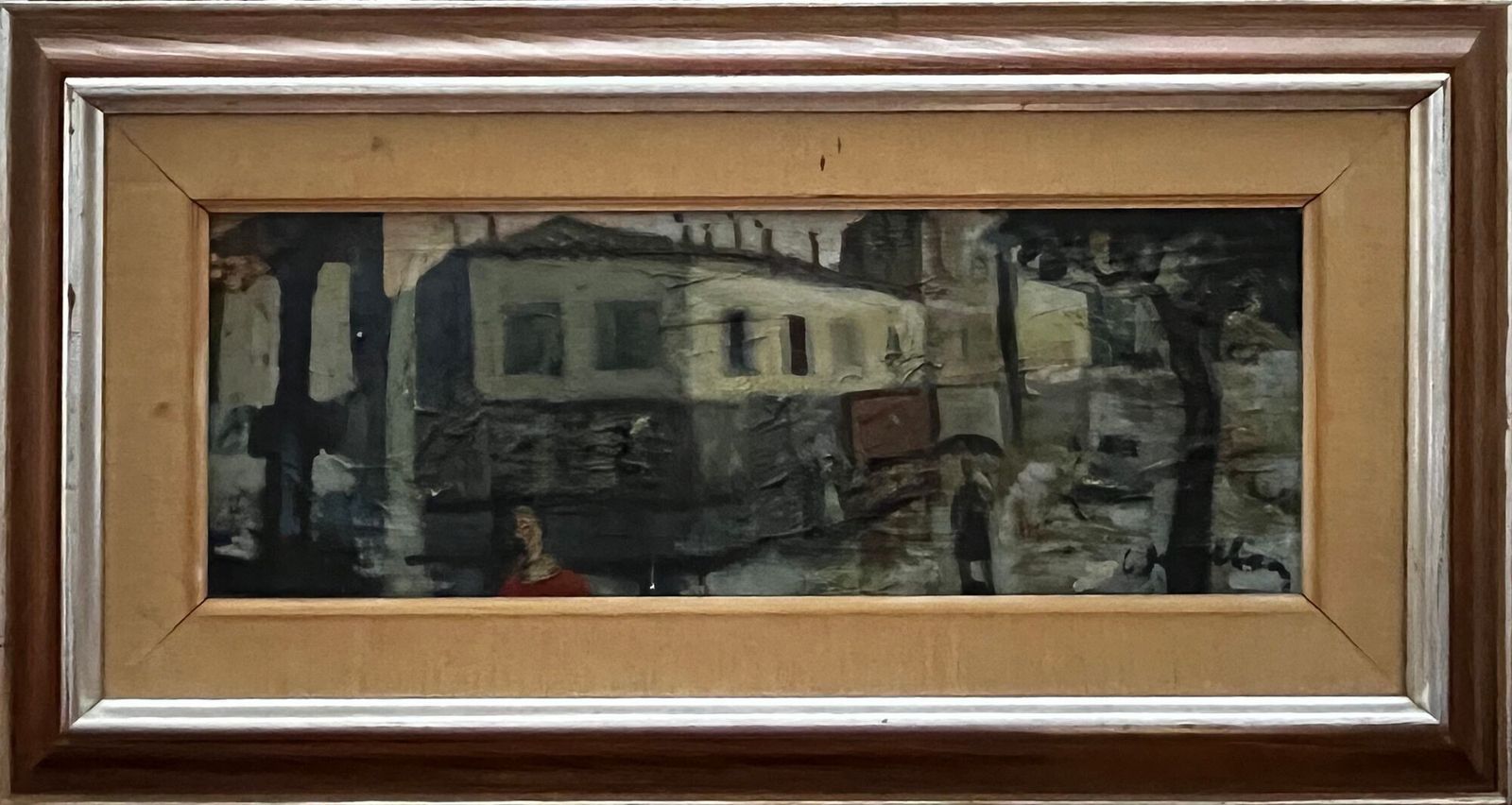 20th Century Swedish School 'Paris In The Rain'