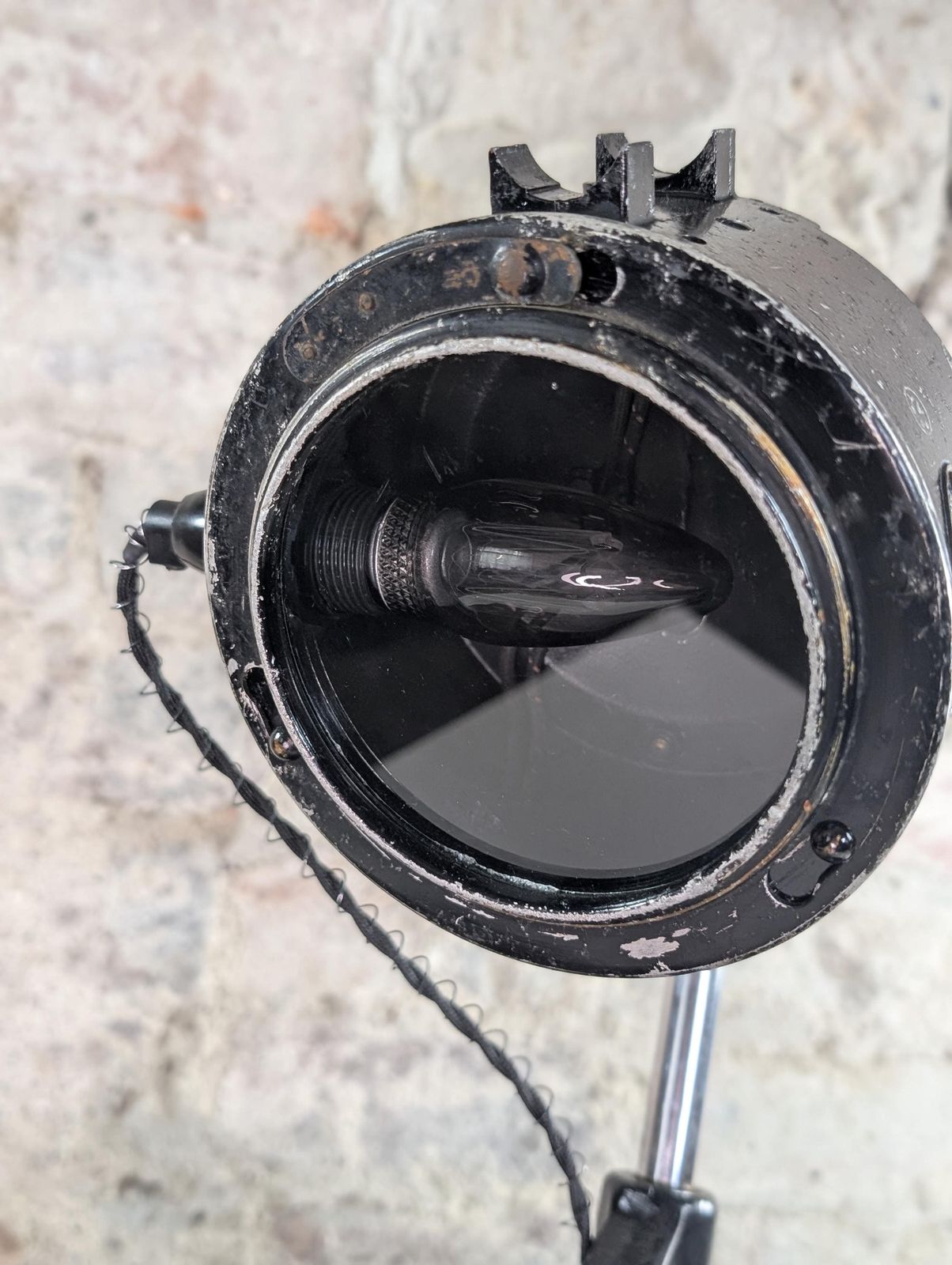 Ww2 Raf /Air Ministry Morse Code Signal Lamp Up Cycled To A Table Accent Lamp photo for sale