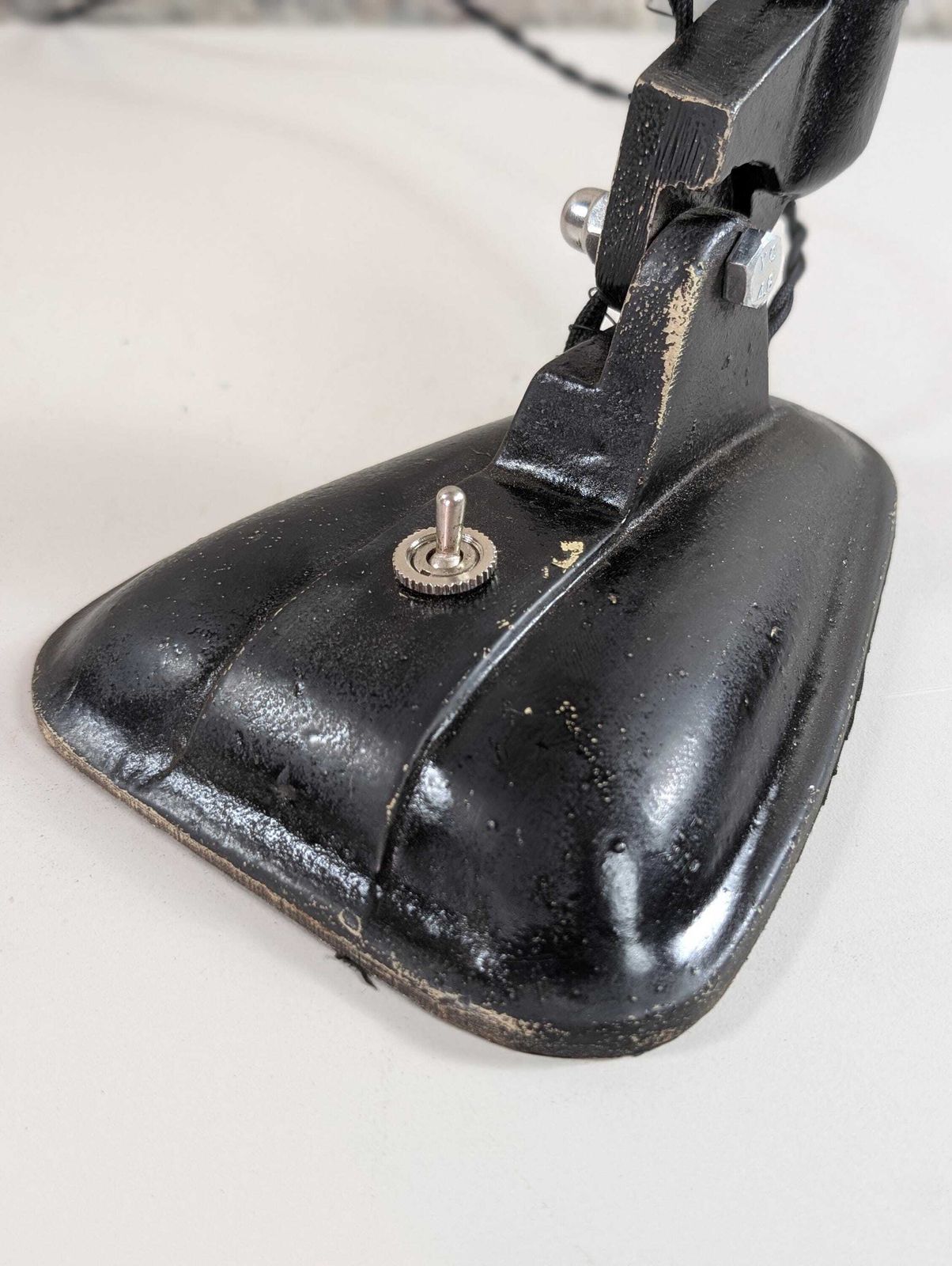 Ww2 Raf /Air Ministry Morse Code Signal Lamp Up Cycled To A Table Accent Lamp photo vintage
