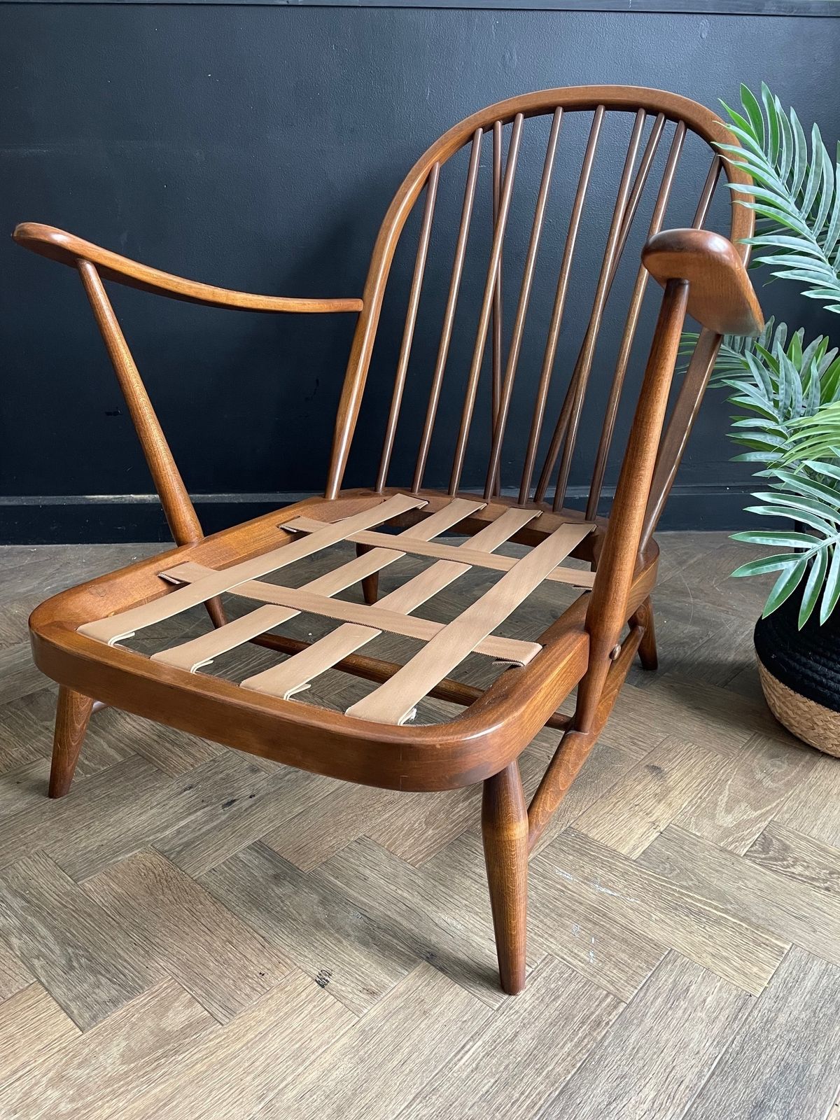 Ercol 203 Windsor Easy Chair With New Covers photo for sale