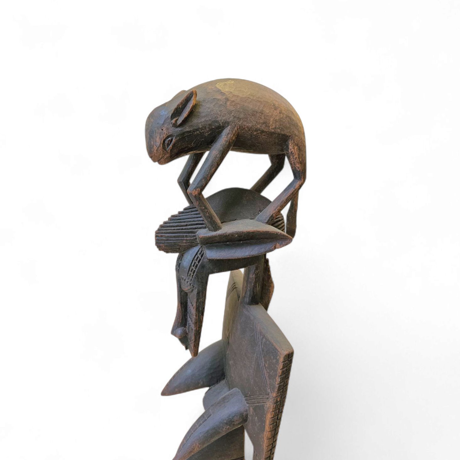 Wooden / Dogon / African Figure Sculpture / 1960s photo furniture
