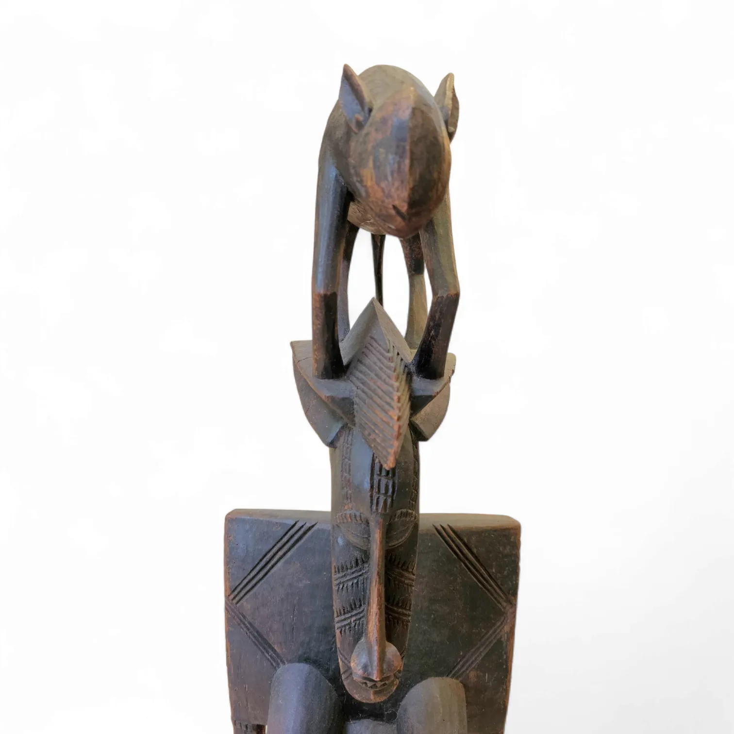 Wooden / Dogon / African Figure Sculpture / 1960s photo 1275.0