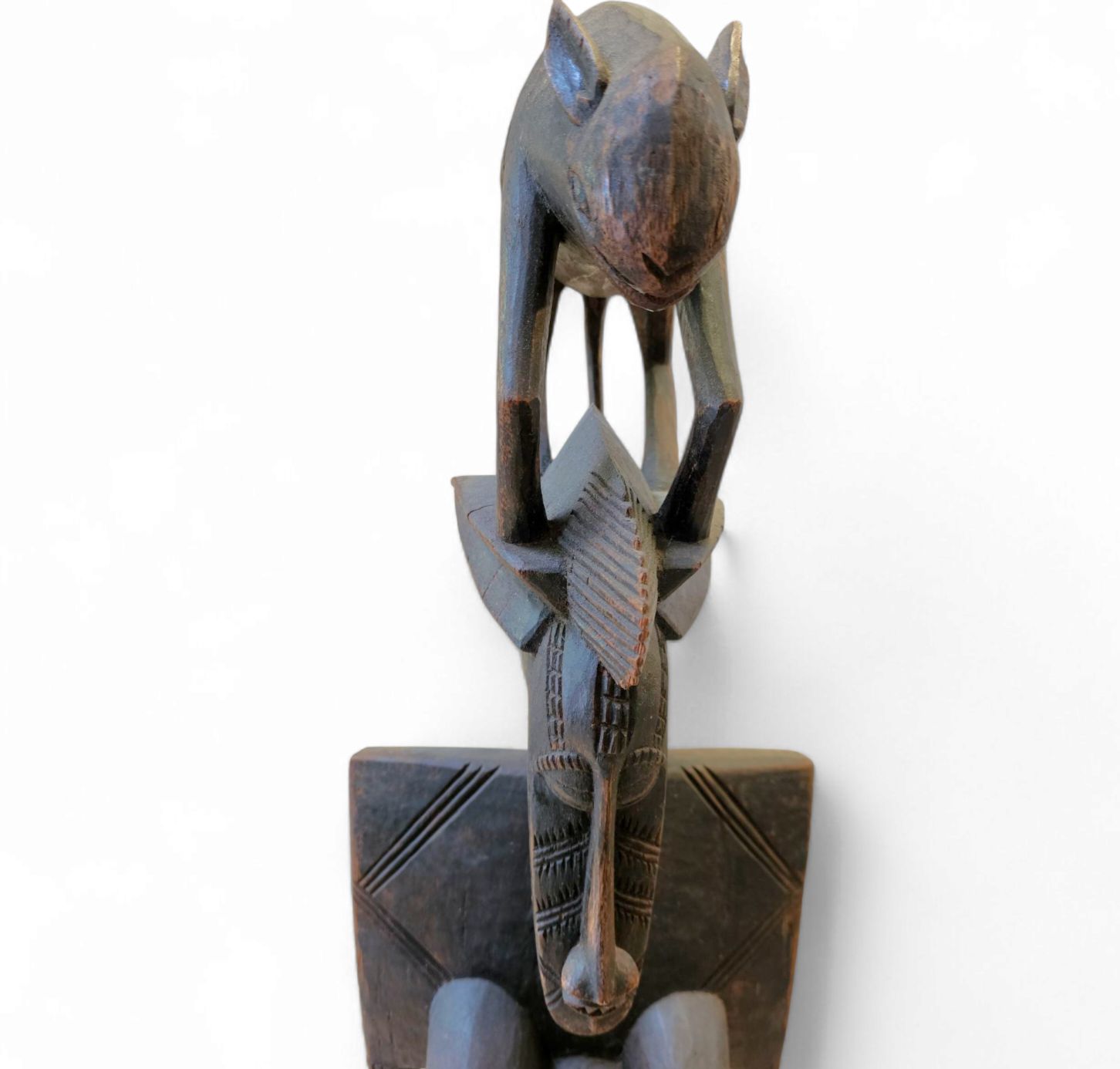 photo furniture Wooden / Dogon / African Figure Sculpture / 1960s