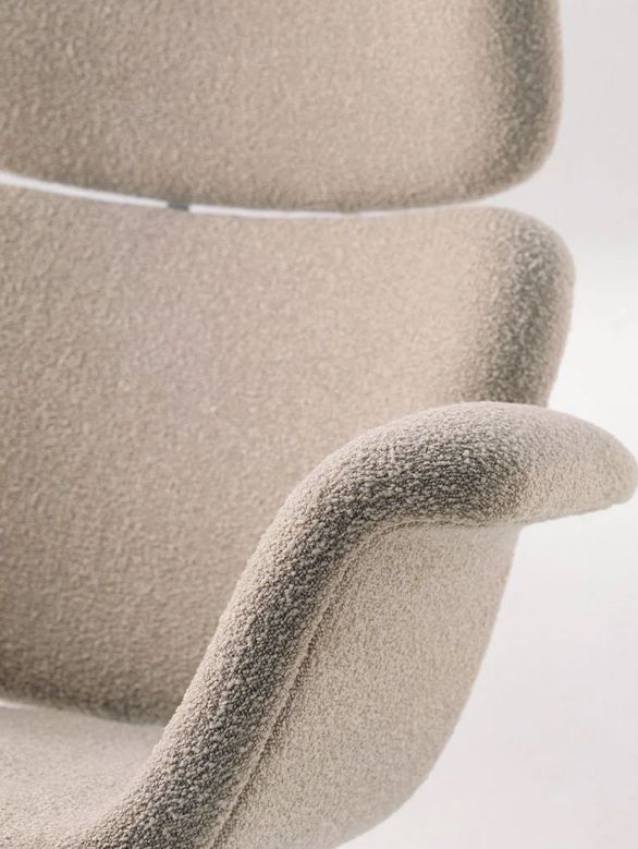 Tulip Chair And Ottoman By Piere Paulin For Artifort, 1990's, Set Of 2 photo furniture