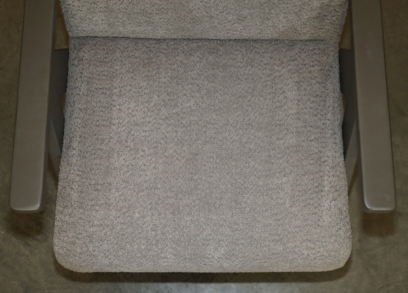 Pair Of Exdisplay Nordic Style Edgar Armchairs Beech Wood Frames Oatmeal Fabric photo vinterior
