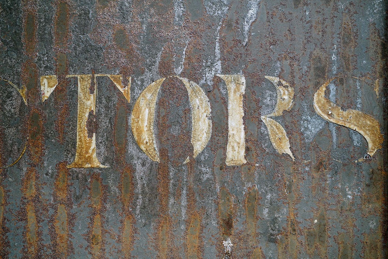 Furniture An Early 19thc Painted Metal Alms Cabinet; "Directors & Guardians Of The Poor Of The Parish Of Brighthelmston" C.1810 30 photo
