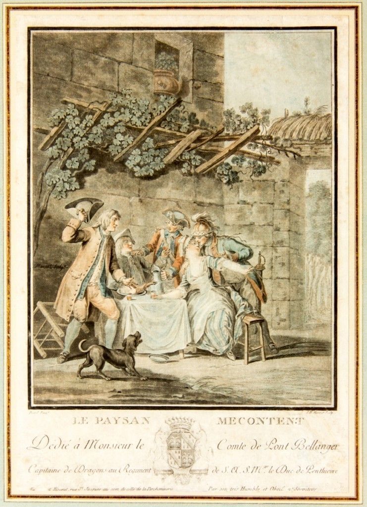 The Discontented Peasant, Dedicated To The Count Of Pont Bellanger, Captain Of Dragons In The Regiment Of Hsh The Duke Of Penthievre