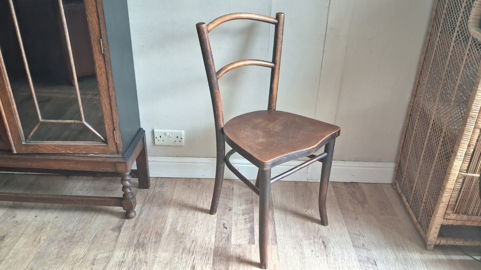 115.0 Beautiful Mundus J&J Kohn 1930's Vintage Bedroom , Hall ,Landing Chair photo