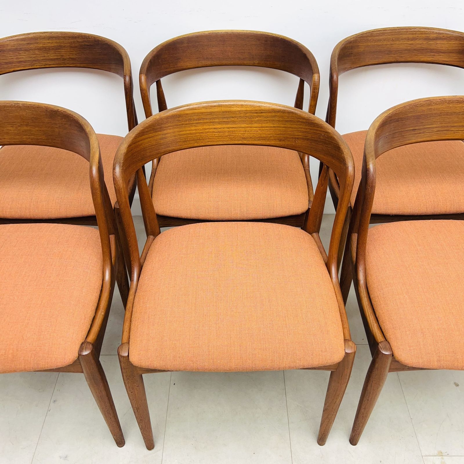 Danish Dining Chairs By Johannes Andersen photo vintage