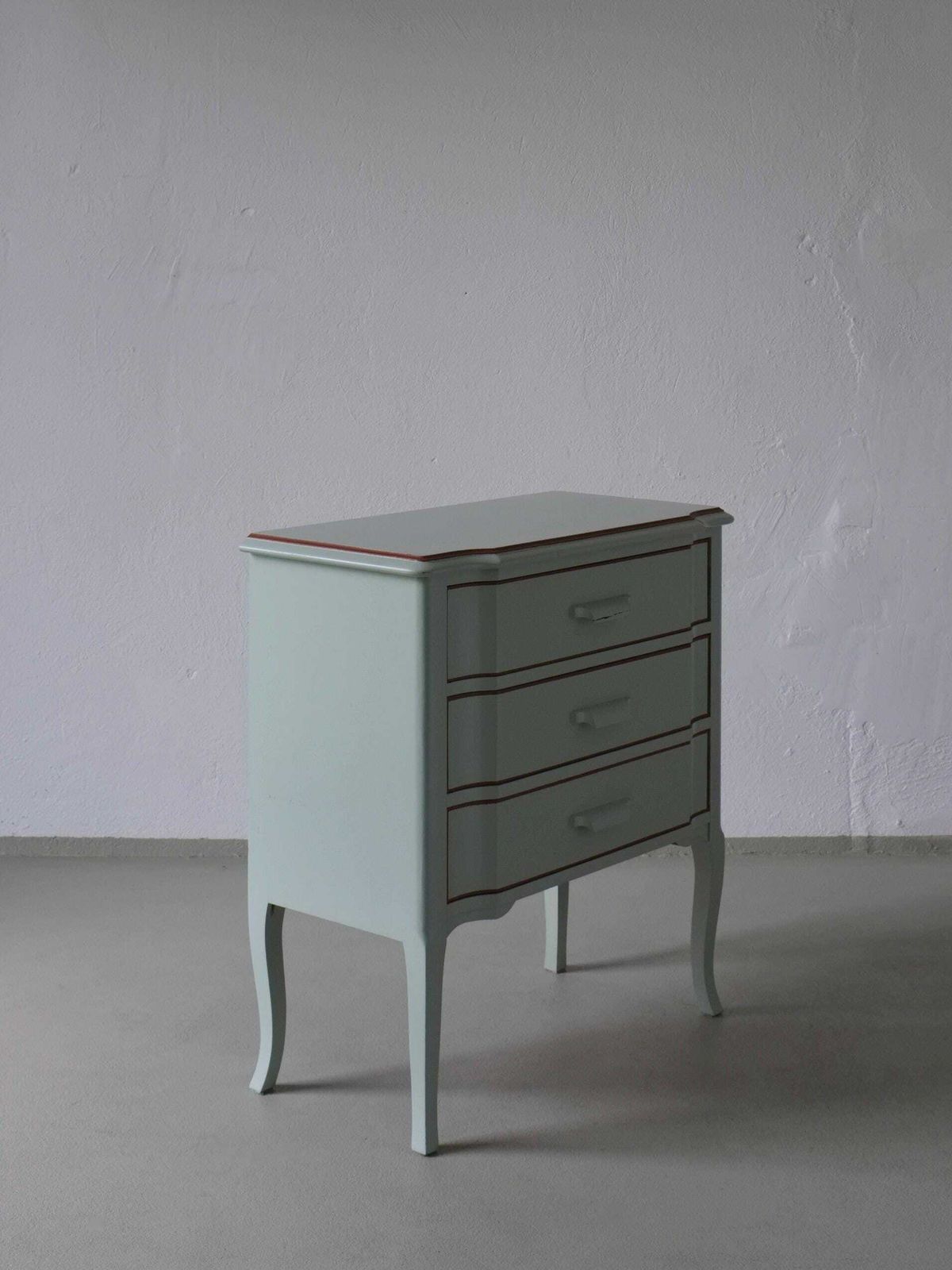 Zweedse Geschilderde Ladekast Met Spiegel | Carl Larsson Stijl | Jaren 1940 photo buy