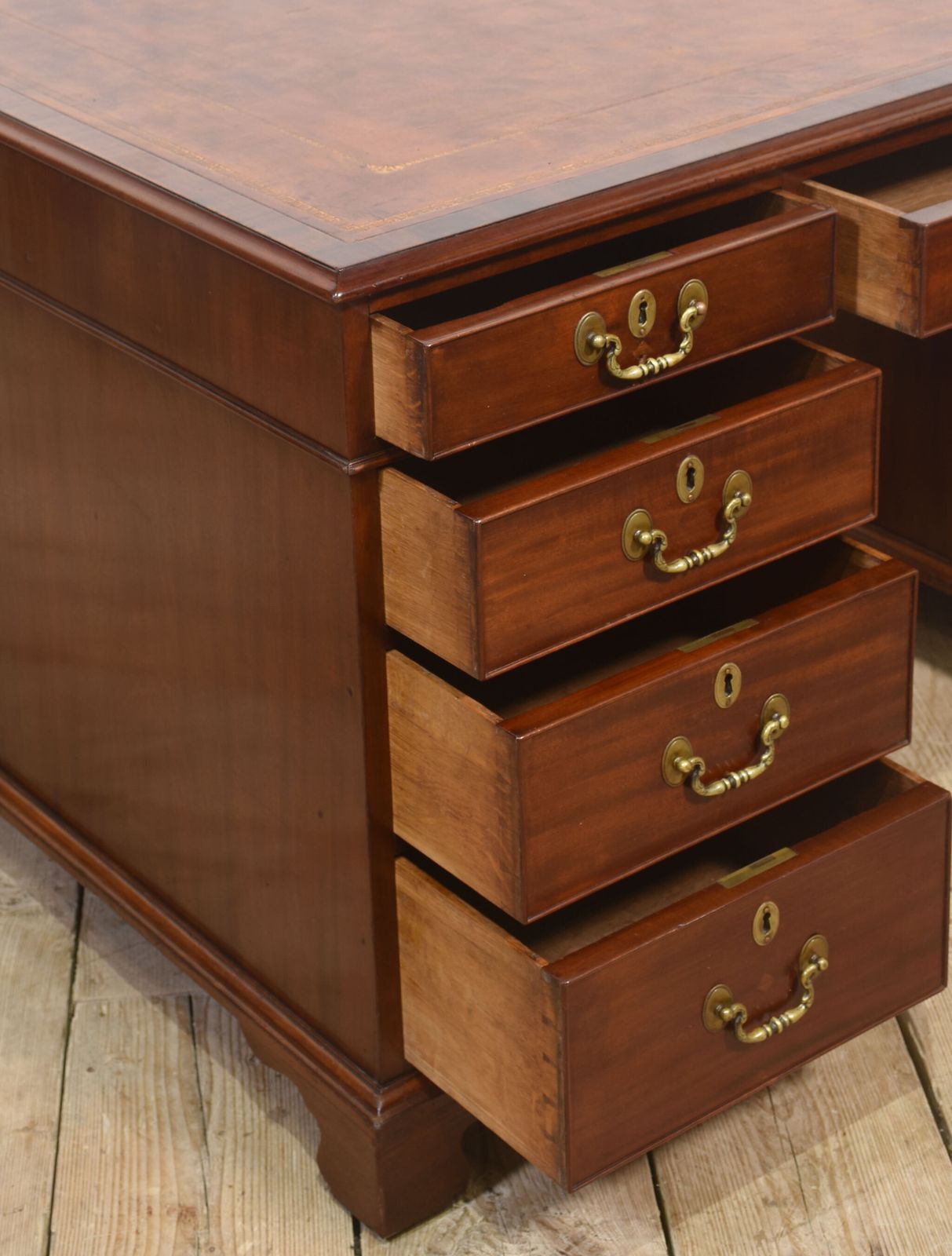 photo for sale Mahogany Partners Desk