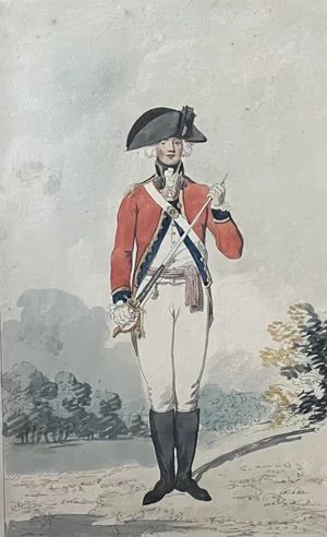 The First Regiment Of Foot 1660   By Thomas Kirk After Edward Dayes, London, 1792. photo vinterior