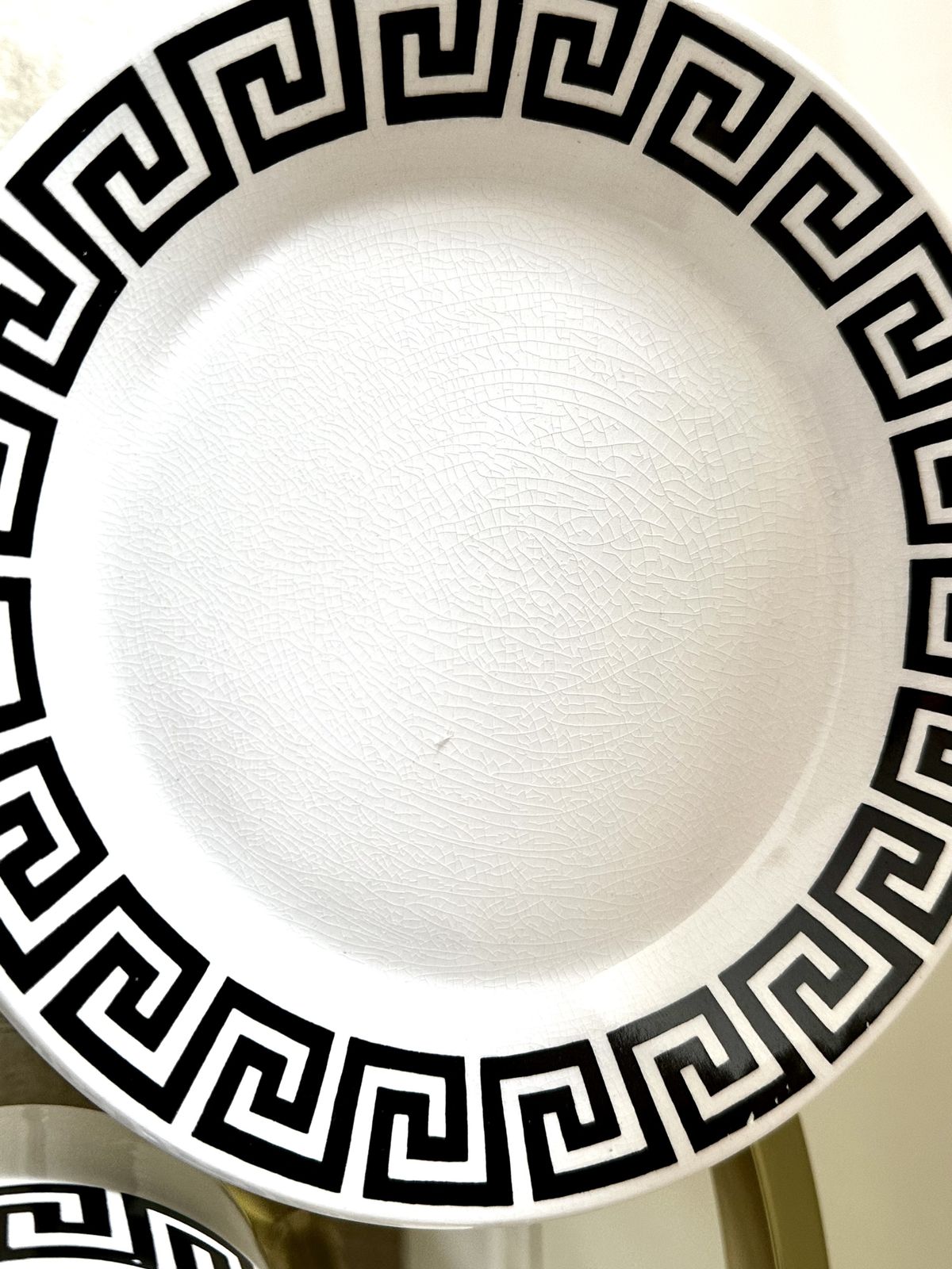 photo vinterior Portmeirion Susan Williams Ellis Greek Key Coffee Set. Black On White Ground. C.1962