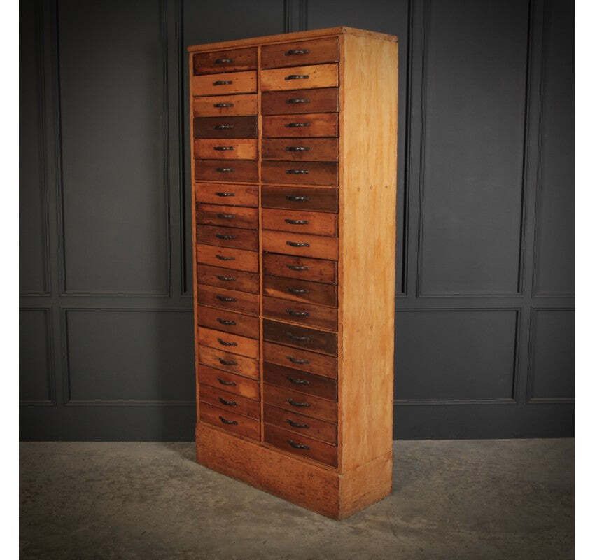 Large Fruitwood Haberdashery Chest photo vinterior