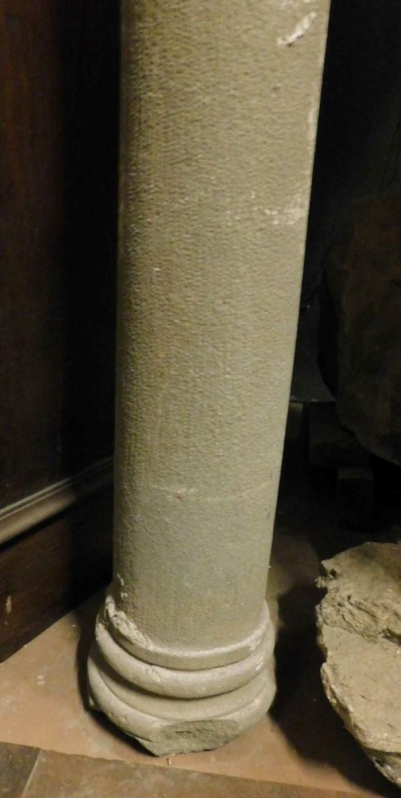 Column With Capital Carved In Stone, Italy photo 2509.0