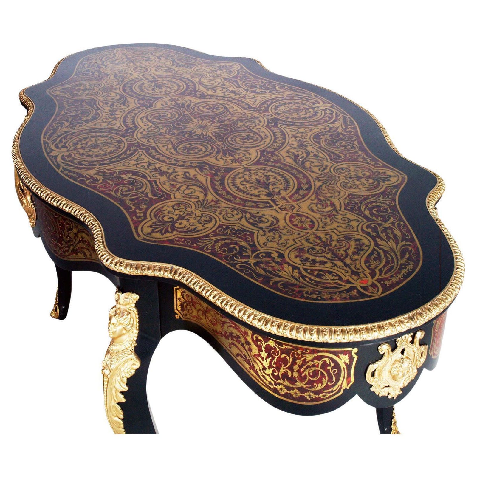 Scittoio Table, Baroque, Boulle, France, 19th Century, Venetian Country Villa photo furniture