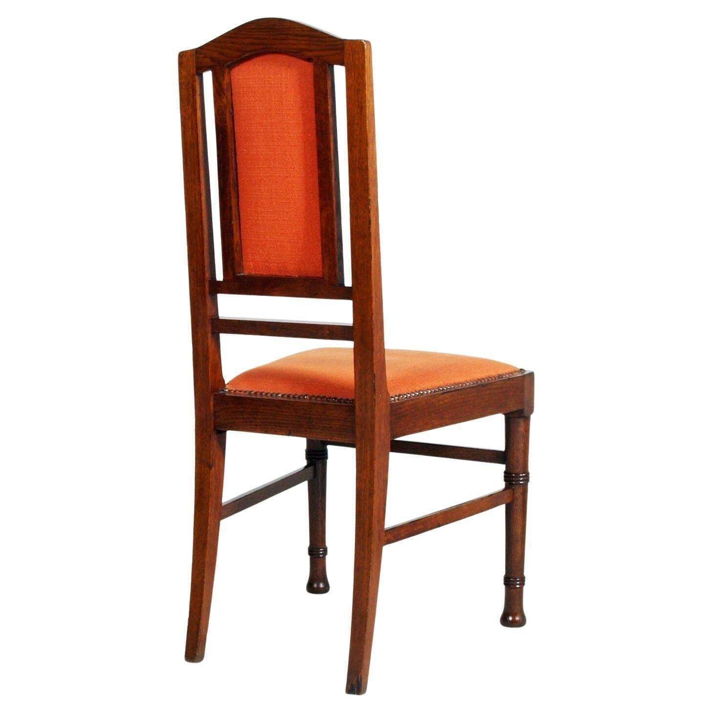 Set Of Three Italian Art Deco Walnut Chairs   Desk Or Vanity Seating, Circa 1930 photo vintage