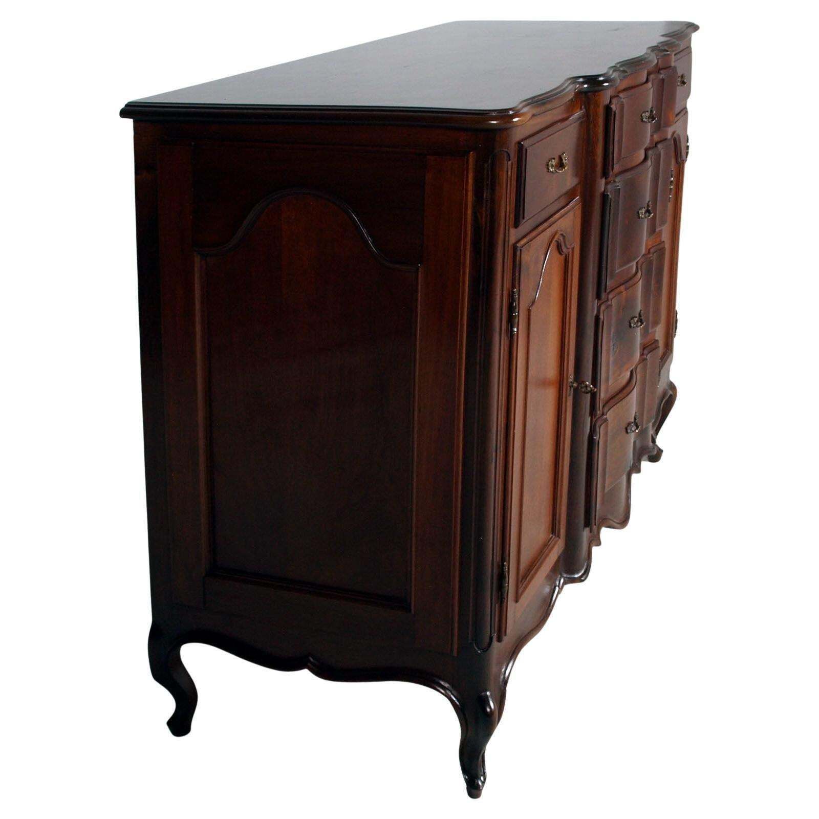 Italian Baroque Revival Sideboard By Michele Bonciani, Early 20th Century photo Furniture
