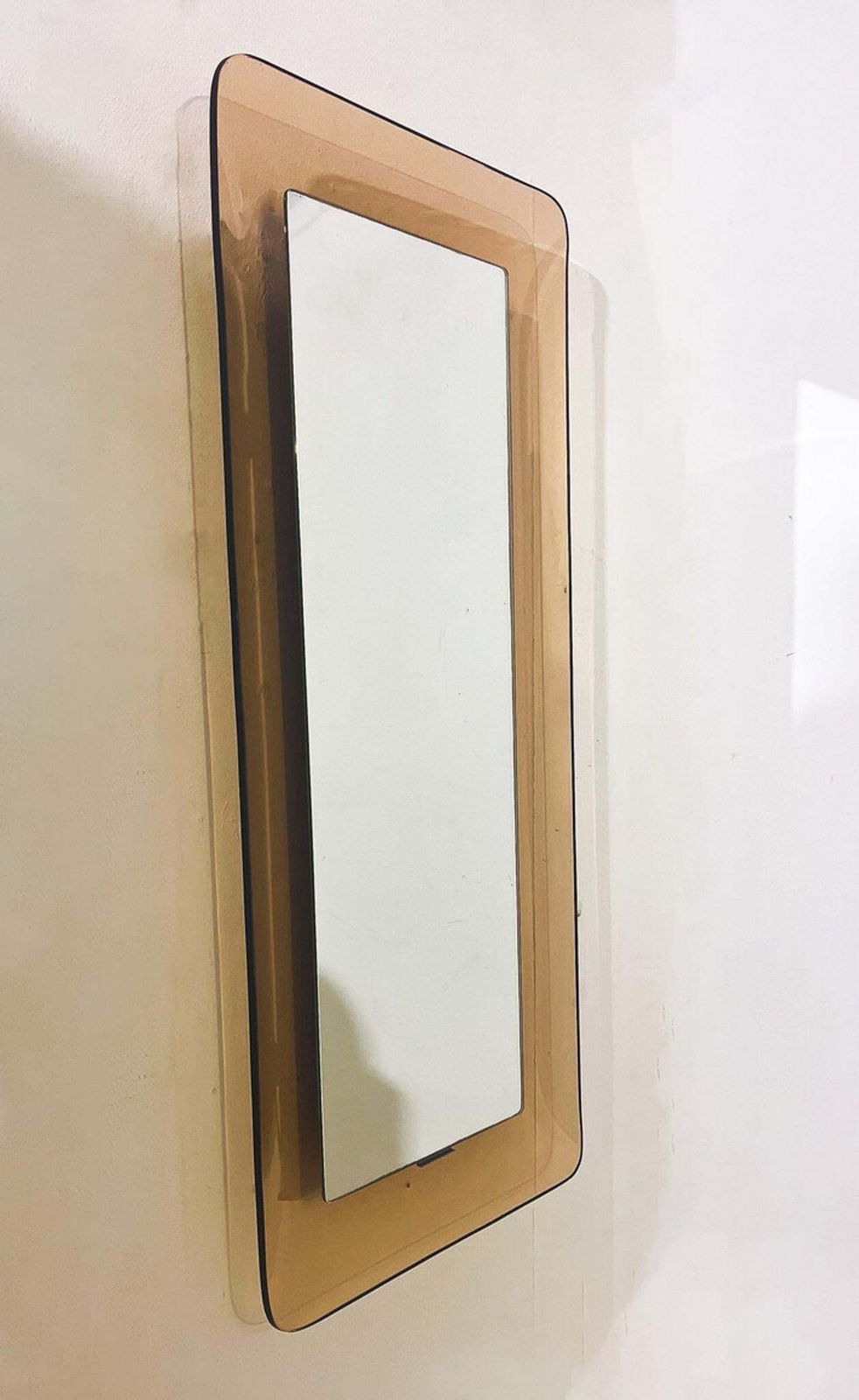 Mirror Model "2273" By Max Ingrand For Fontana Arte, Italy, 1960s photo Home Decor