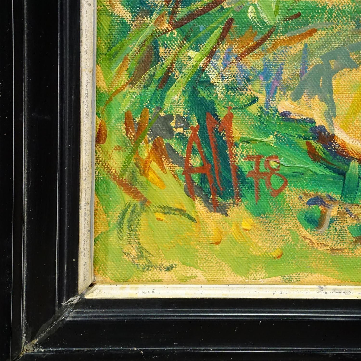 Alexander Michael Oil Painting – Neumarkt St. Veit, 1978 photo Art