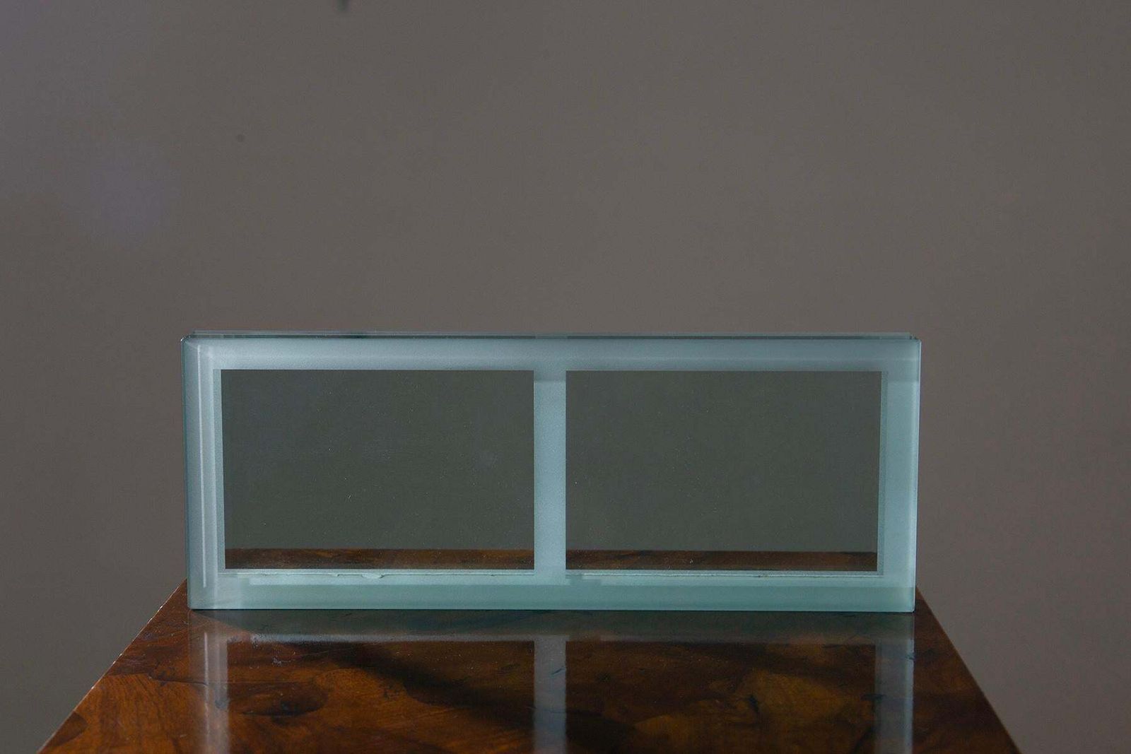 Italian Crystal Photo Holder For Fontana Arte photo furniture