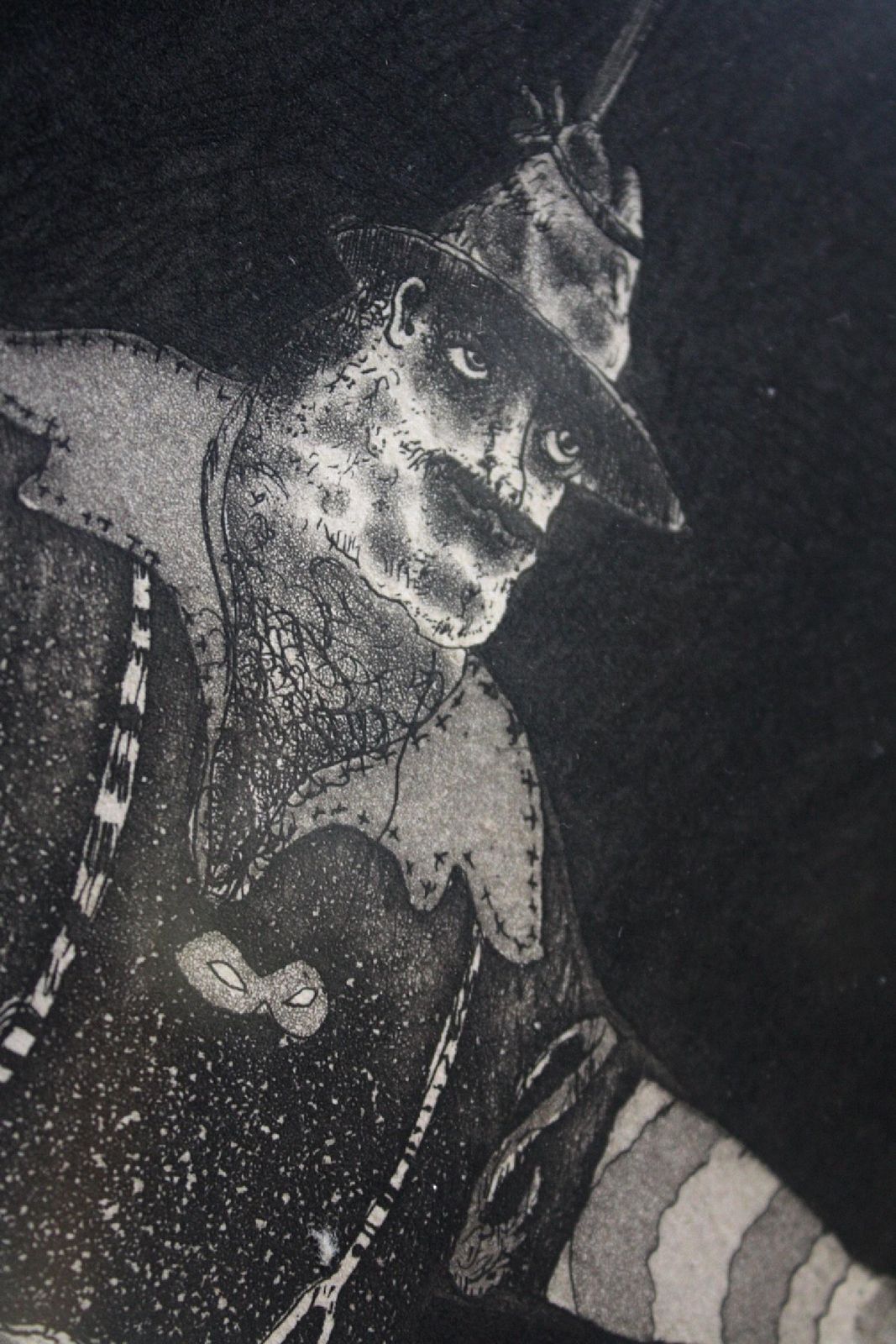 Satirical Lithograph By Peter Jacques "Lobengula" London Artist Royal Academy photo buy
