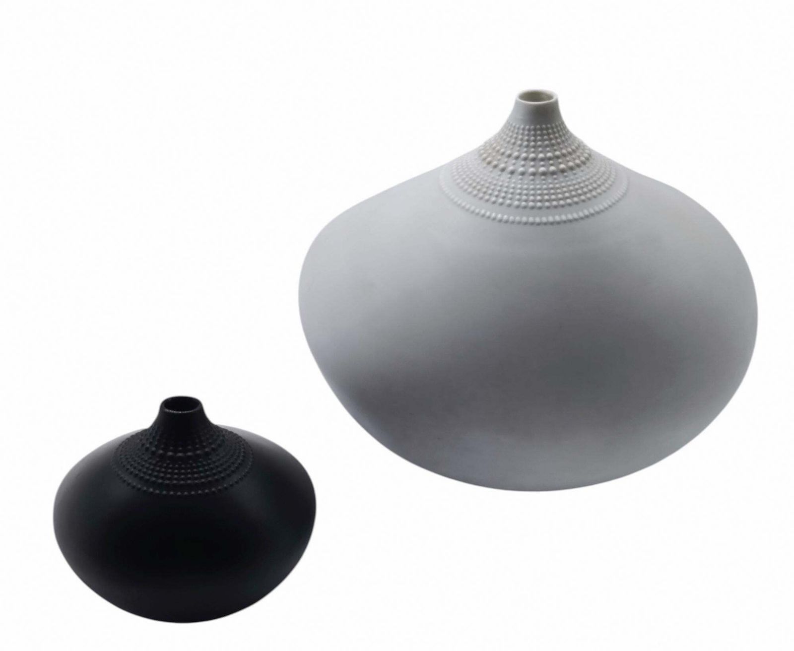 Tapio Wirkkala For Rosenthal Studio Line Porcelain Vases "Chicken" , 1970s photo 931.0