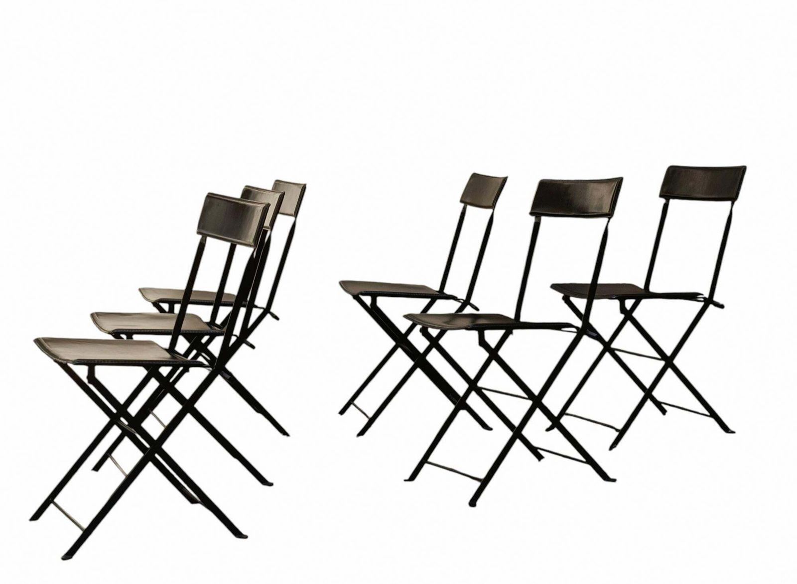 Marco Zanuso For Zanotta Set Of 6 Chairs Mod. Celestina, Italy 1990s photo for sale