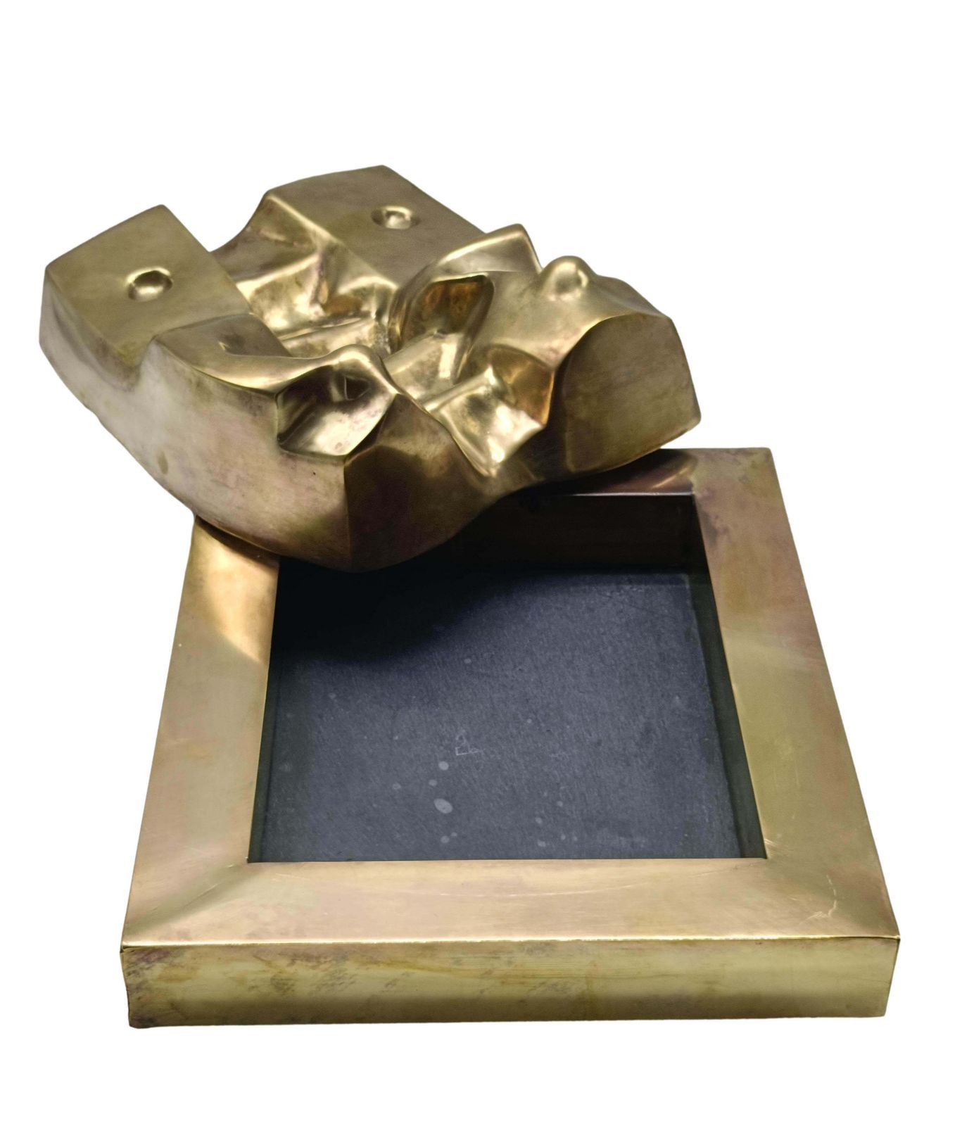 Luigi Mazzella Bronze Sculpture "Ciborio," Numbered 6/100, Italy 1989 photo buy
