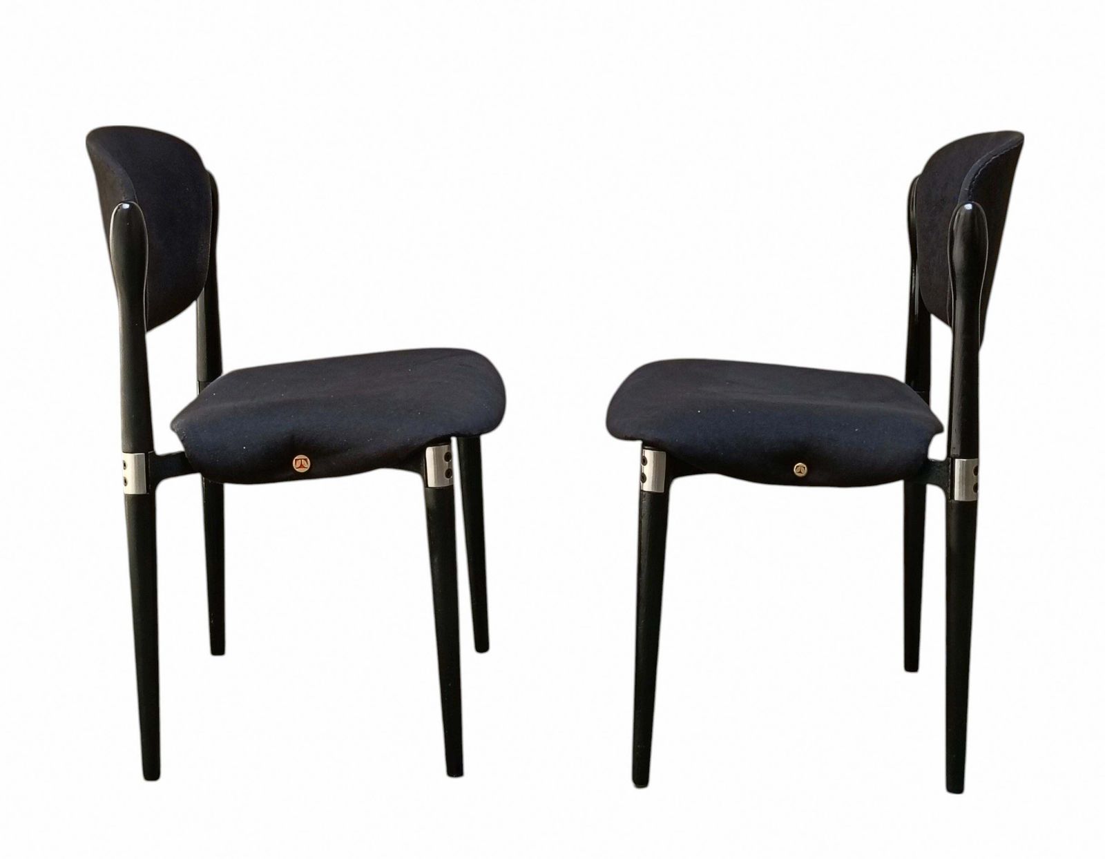 Eugenio Gerli For Tecno Pair Of Chairs Mod. "S83," Italy 1960s photo for sale