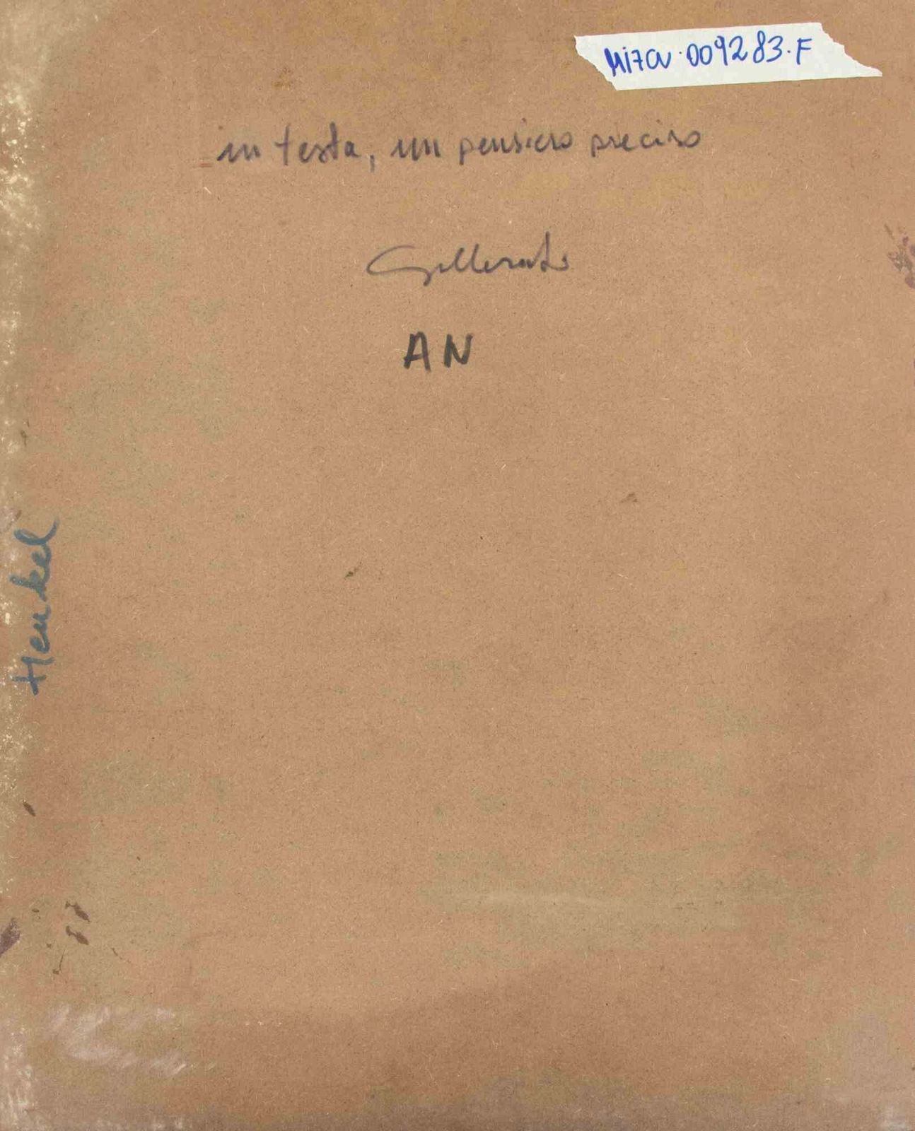 Alberto Galleratiin My Head, A Precise Thought   Paint By Alberto Gallerati   1970s1970s photo furniture