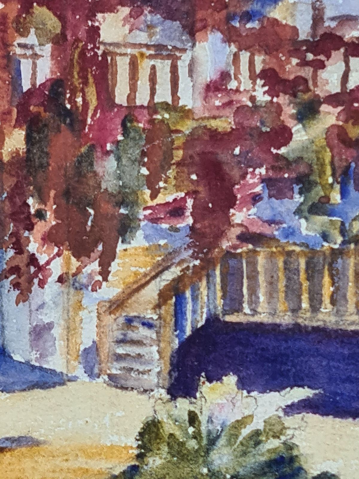 photo vinterior Set Of Three Barbizon School Watercolour Landscapes From 1918 By A Ghillies
