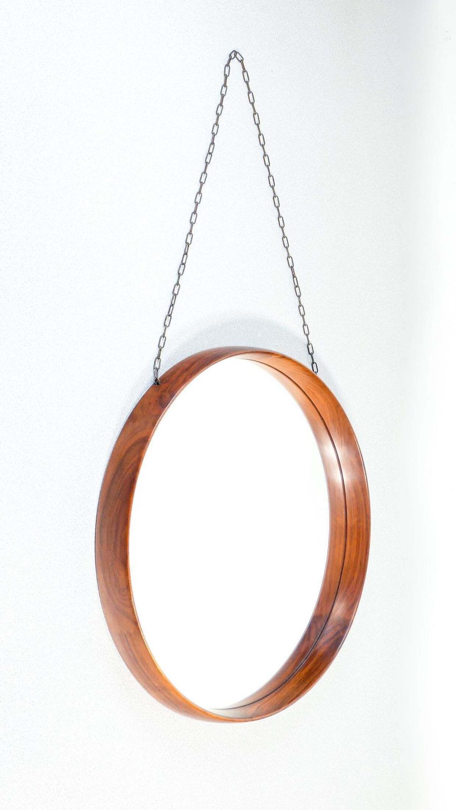 Wall Mirror, Design U. & O. Kristiansson For Vittsjö Möbel. Sweden, 1960s photo furniture