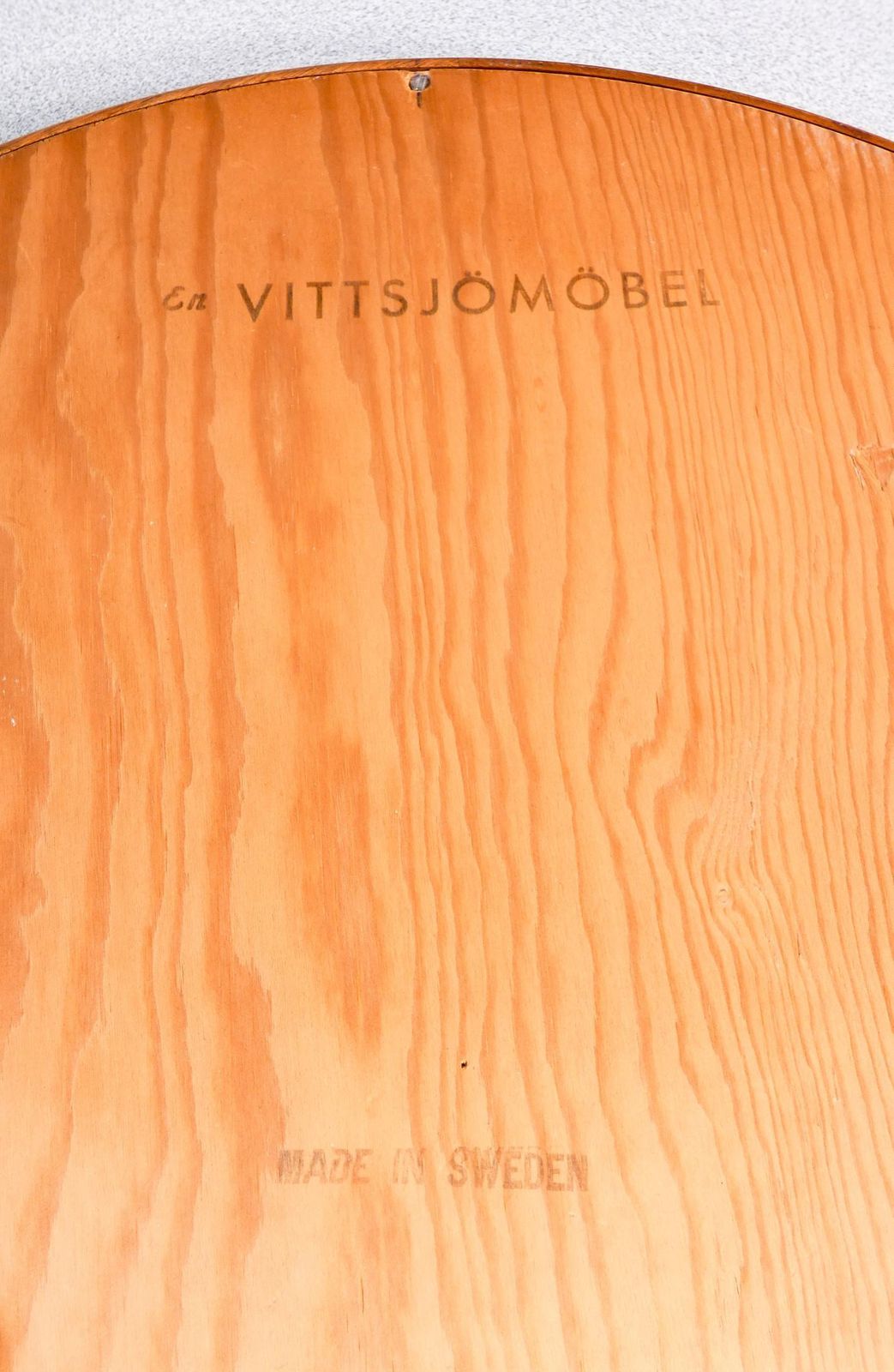 Wall Mirror, Design U. & O. Kristiansson For Vittsjö Möbel. Sweden, 1960s photo vinterior
