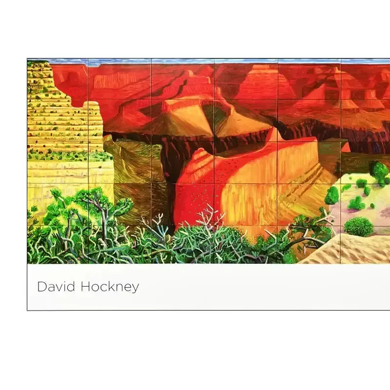 David Hockney, A Closer Grand Canyon, 2011 photo Art