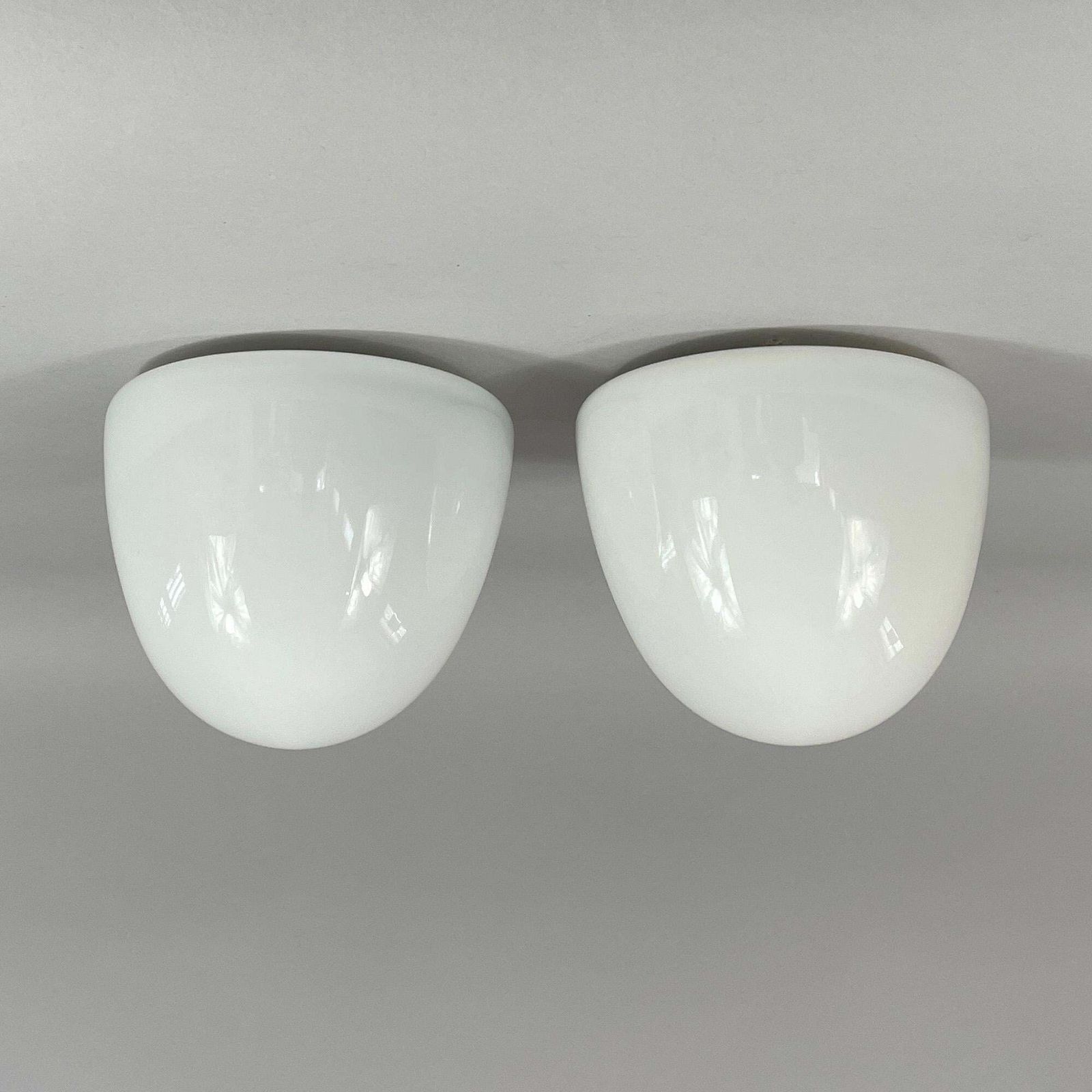 Recessed Lighting Made Of Frosted Glass And Bakelite, Bauhaus Era, Germany 1930s And 1940s photo vinterior
