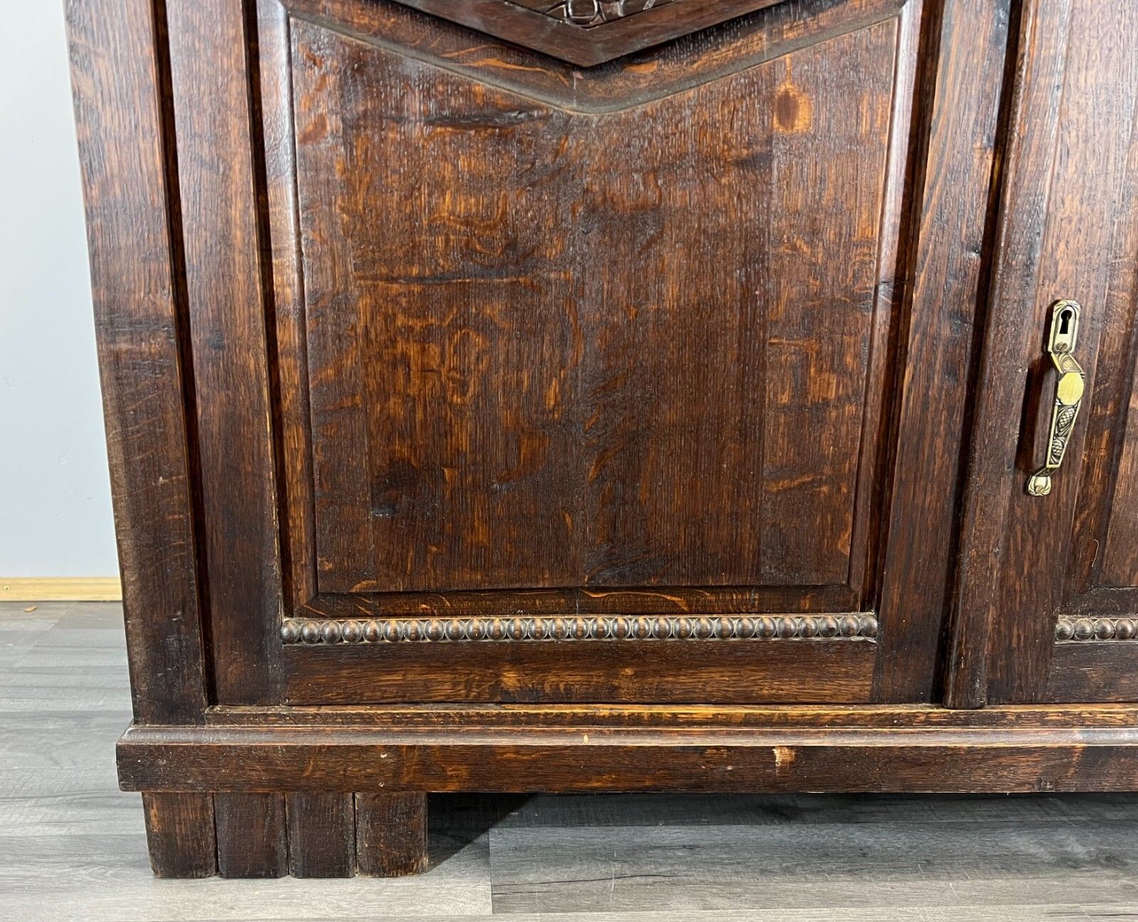 French Antique Marble  Topped Chest Of Drawers / Sideboard (Lot 2227) photo for sale