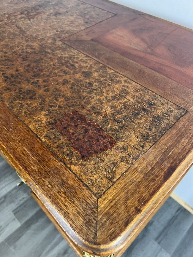 Burr French Antique Chest Of Drawers / Sideboard (Lot 1528) photo vinterior