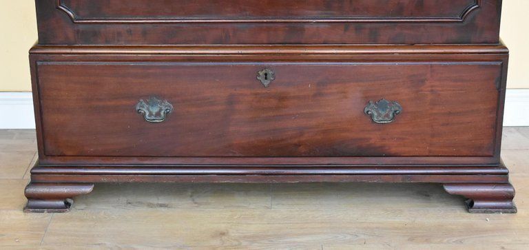 18th Century George III Mahogany Silver Chest By T Wilson, London photo Furniture