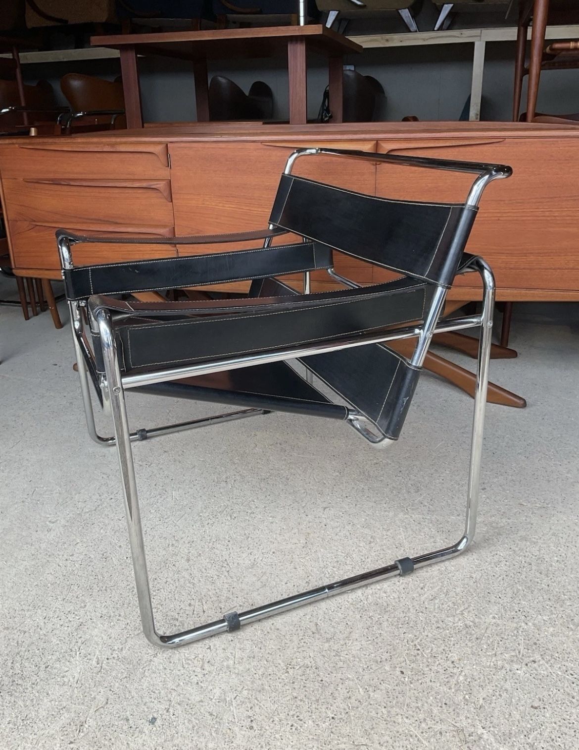 Wassily Armchair B3 Gavina Marcel Breuer Vintage Mid Century Style photo Furniture