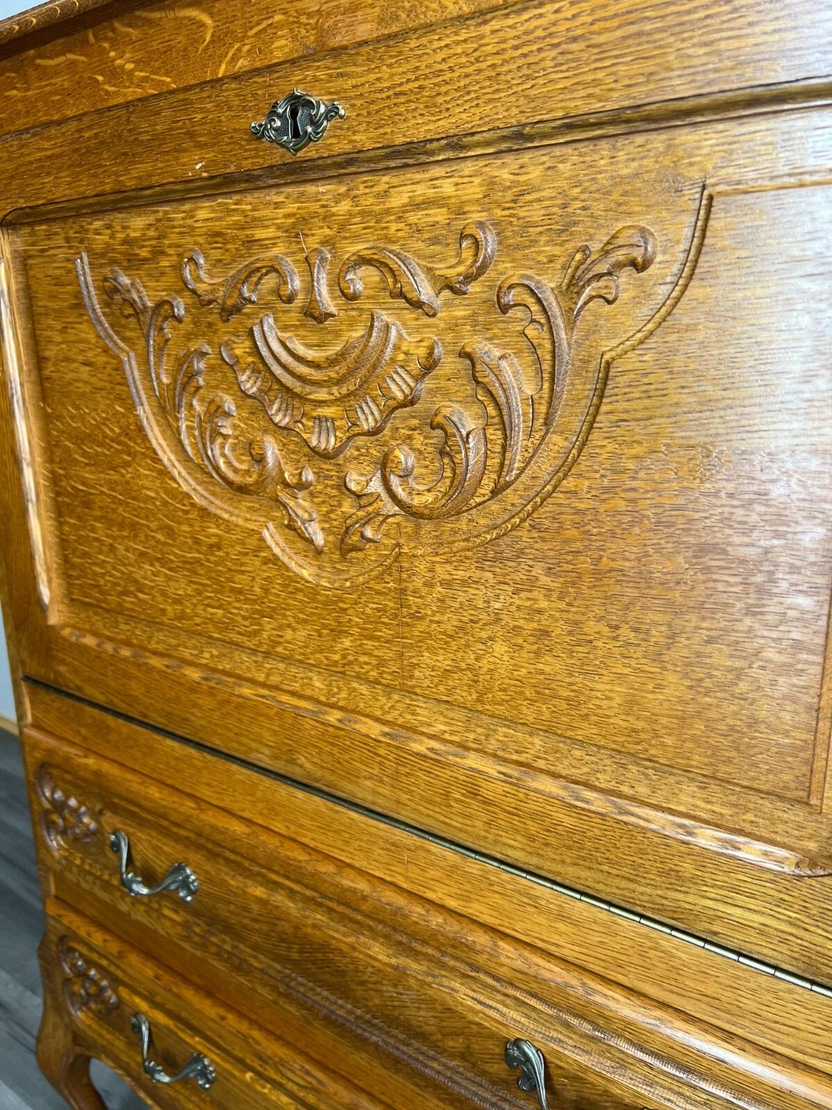 Amazing Vintage French Louis XIV/ Sideboard / Cabinet (Lot 2646) photo buy