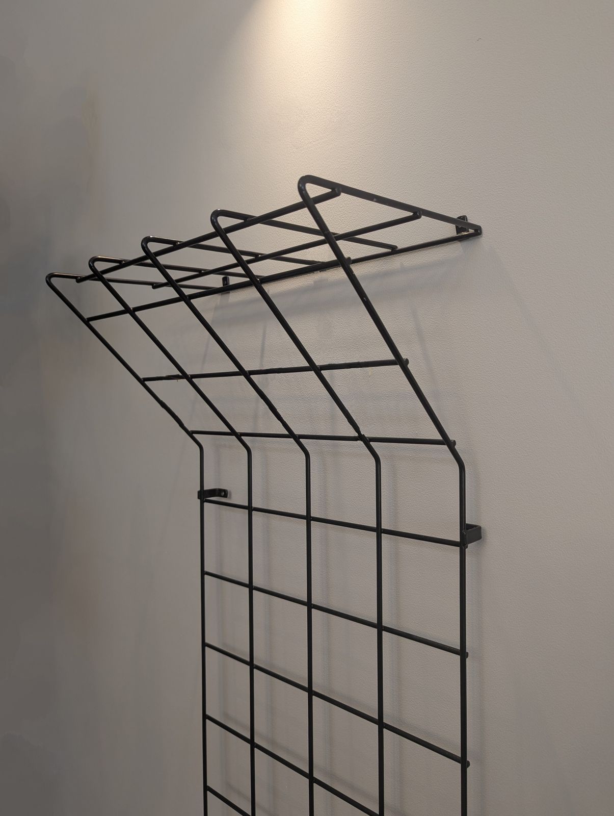 Mid 20th Century Wall Mounted Wire Coat Rack By Karl Fichtel Manufactured By Drahtwerke Erlau photo 325.0