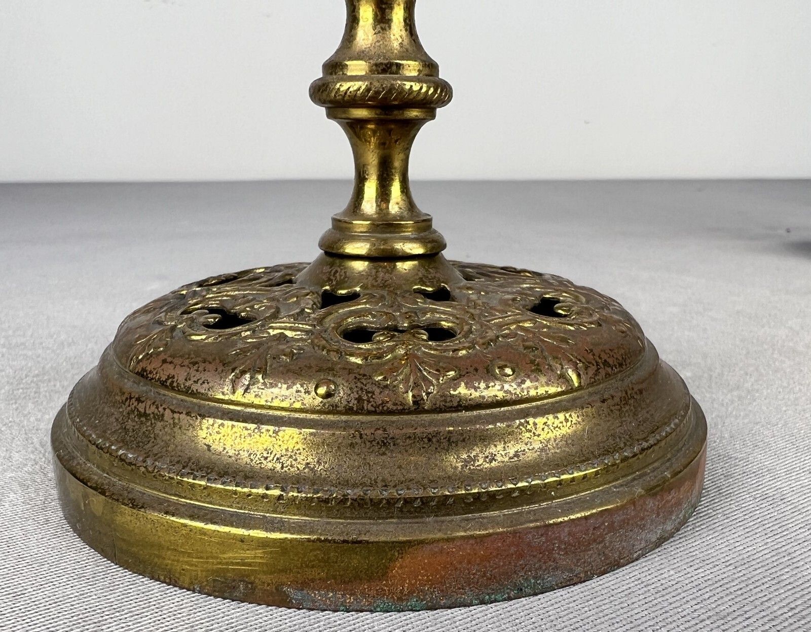 Amazing Pair Of French Vintage Candle Holders (Lot 5180) photo buy