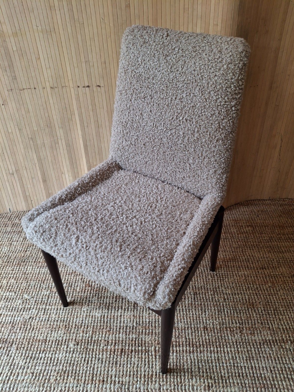 Fab Vintage Mcm 1960s Rosewood Chair Robert Heritage Archie Shine Caramel Boucle photo 280.0