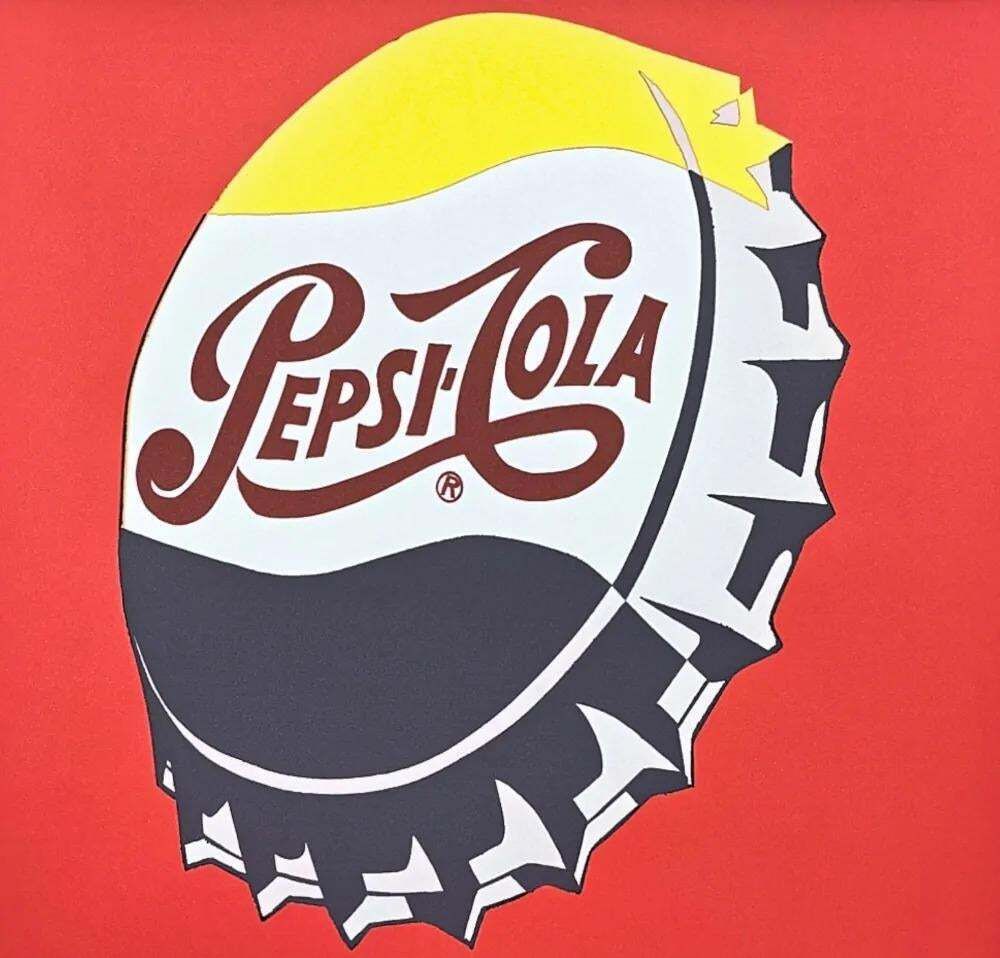 After Andy Warhol, Pepsi Cola Red , 1980s, Lithograph photo furniture