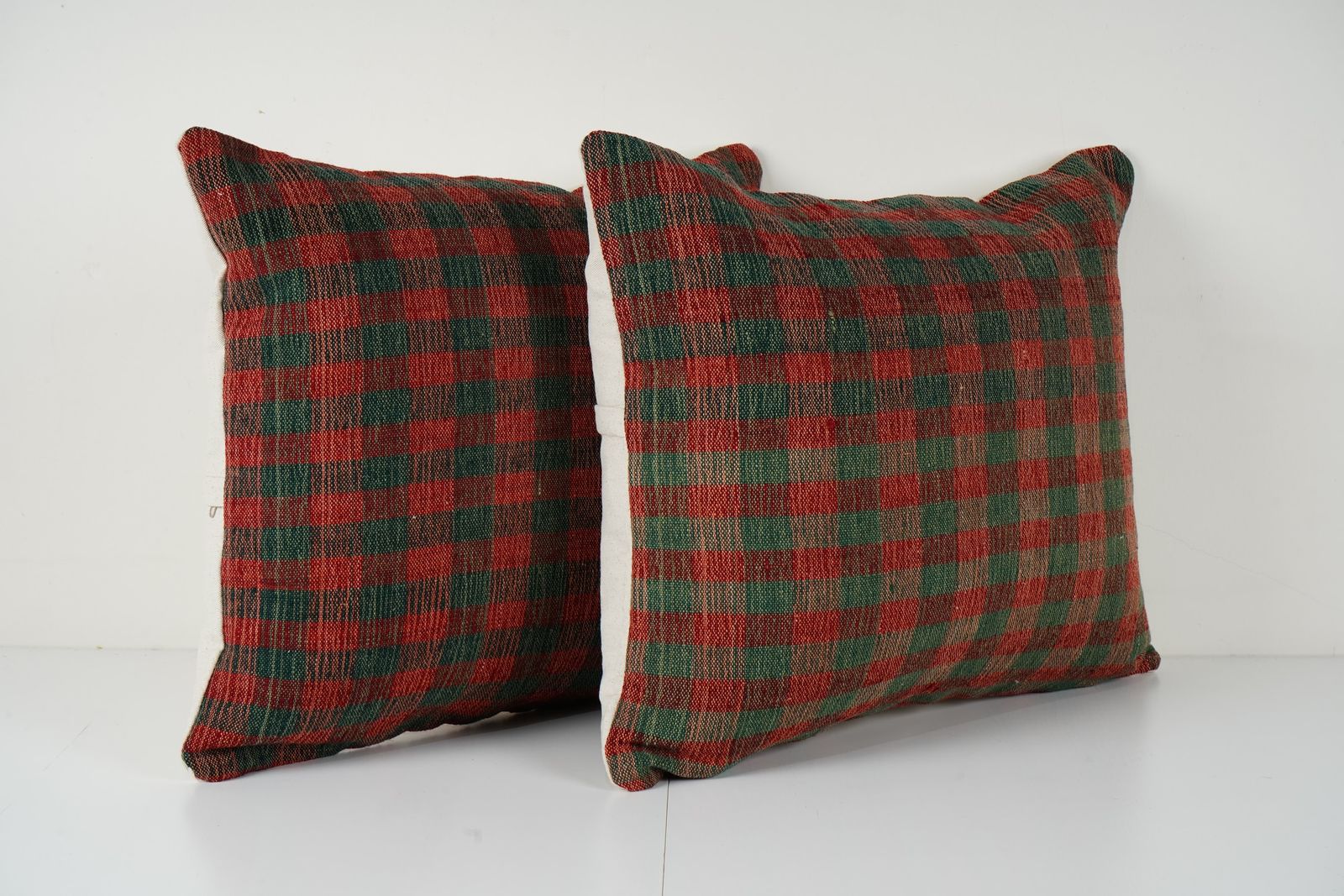 Set Of Two Turkish Kilim Pillow, Bohemian Kilim Pillow, Tribal Accent Pillow, Home Decor photo for sale