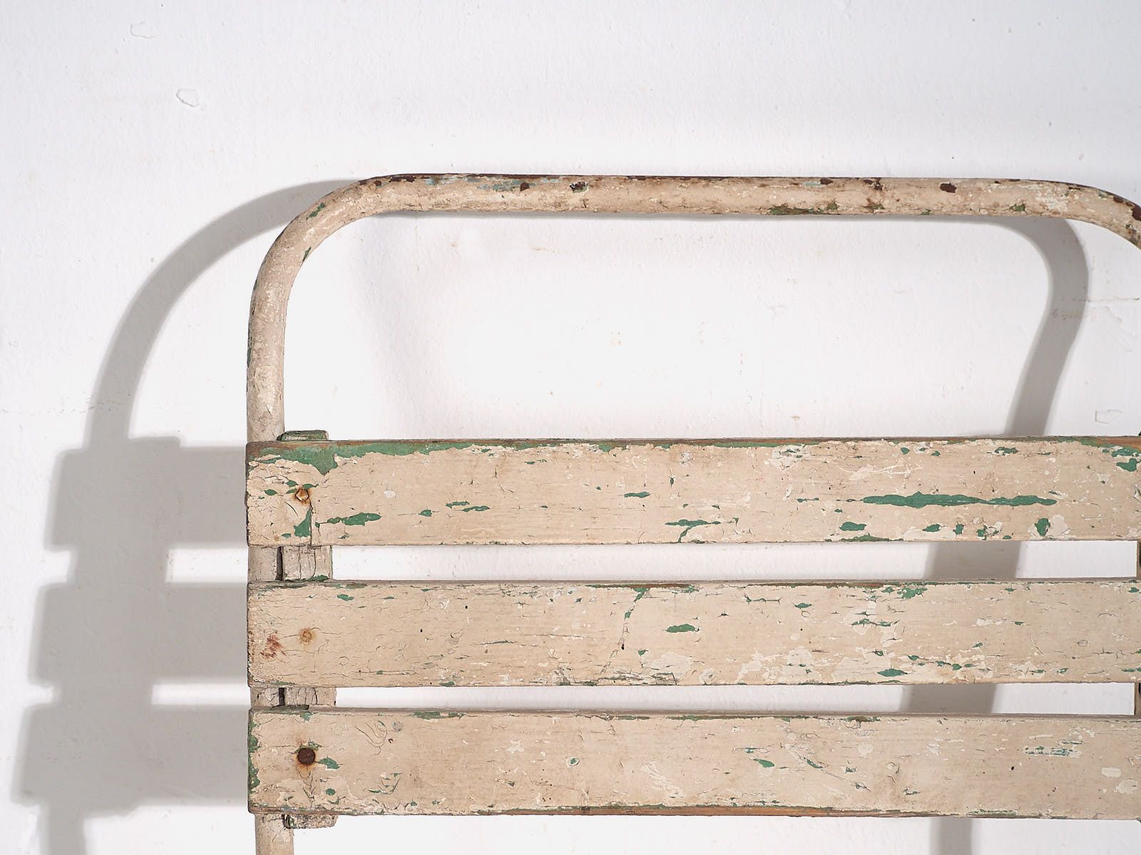 Antique White Garden Chairs (C.1920). Set Of 4 Pieces #35 photo buy