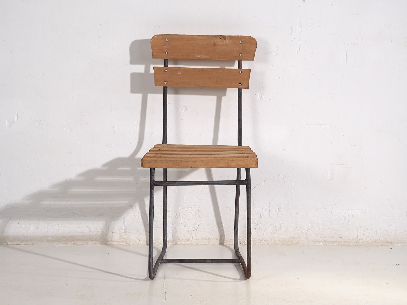 Antique Outdoor Chairs (C.1920). Set Of 2 Pieces #1 photo buy