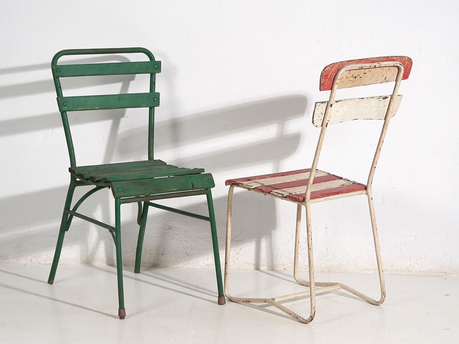 Antique Outdoor Chairs (C.1920). Set Of 4 Pieces #16 photo 601.0